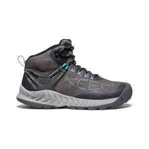 Keen NXIS EVO Waterproof Werklaarzen Dames Grijs Zwart | MYG9073FH