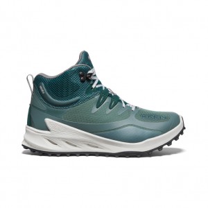 Keen Zionic Waterproof Wandellaarzen Dames Groen | XTX6613GT