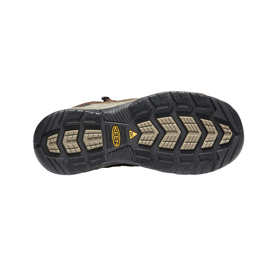 Keen Flint II Waterproof Werklaarzen Dames Bruin Donkerrood | VTP2415FC