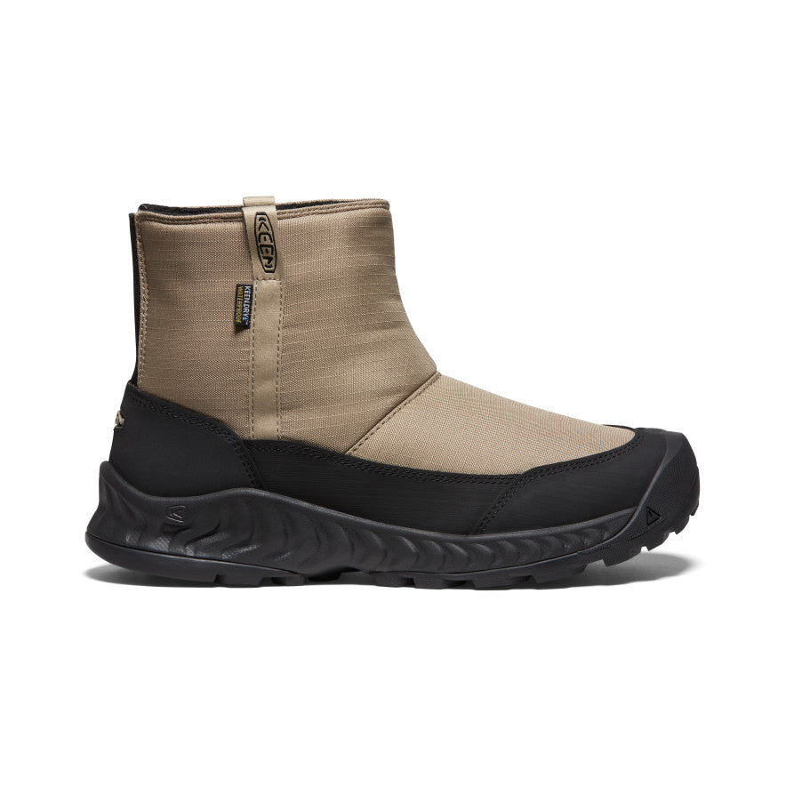 Keen Hood NXIS Waterproof Winter Pull-On Sneeuwlaarzen Heren Beige Zwart | BFP3347RN