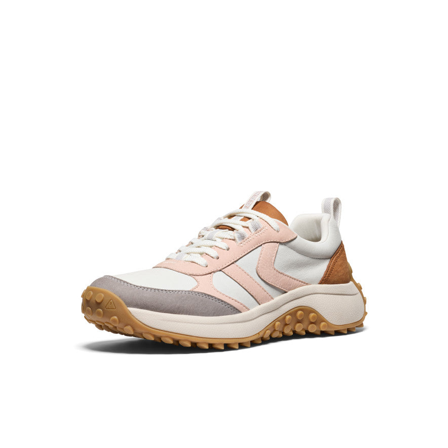 Keen KS86 Leather Sneakers Dames Wit Roze | OQZ794UP