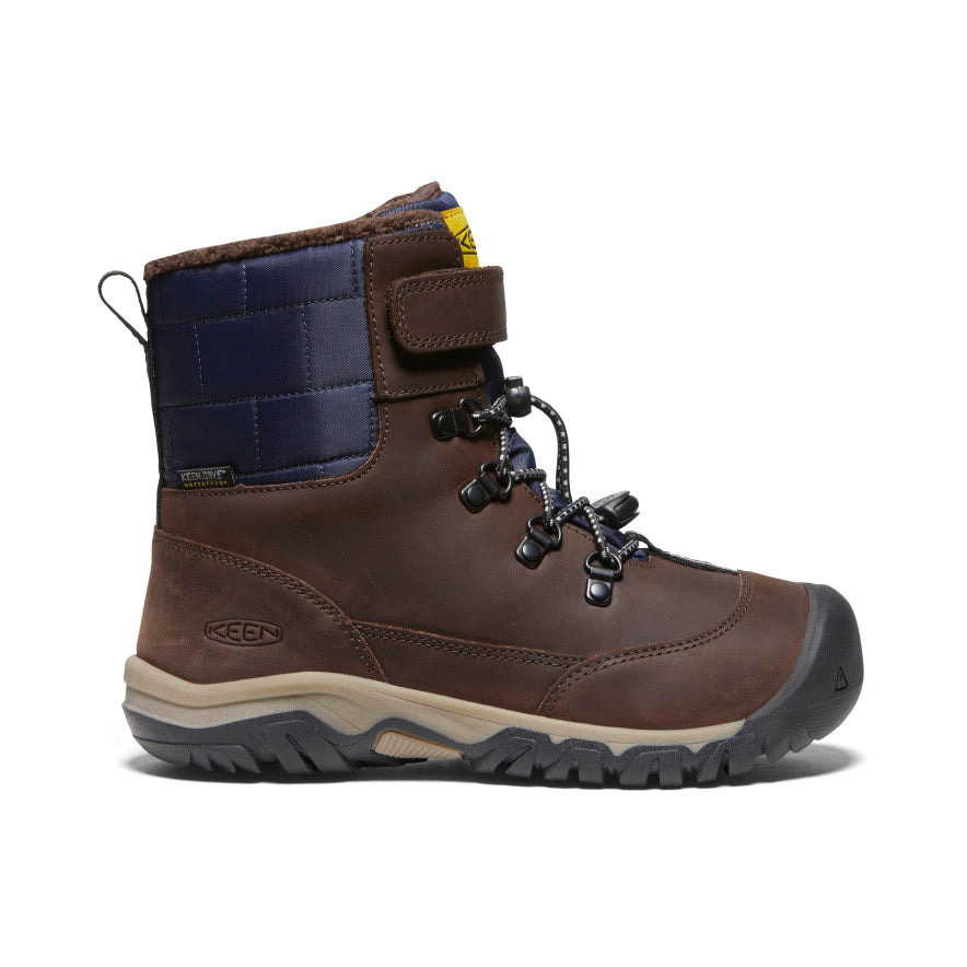 Keen Kanibou Waterproof Winter Sneeuwlaarzen Big Kinderen Bruin | HML9884DQ