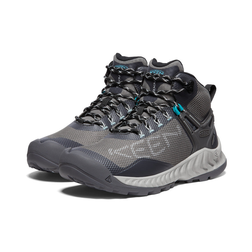 Keen NXIS EVO Waterproof Werklaarzen Dames Grijs Zwart | MYG9073FH