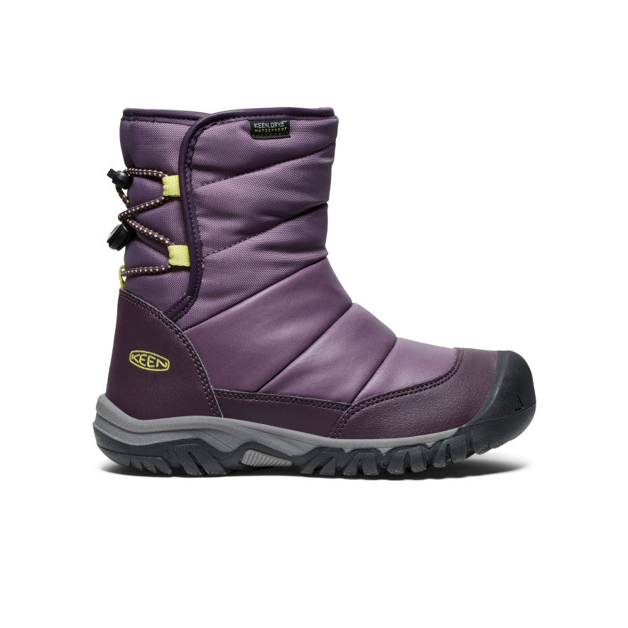 Keen Puffrider Waterproof Winter Sneeuwlaarzen Big Kinderen Zwart Paars Groen | VYT2719TE