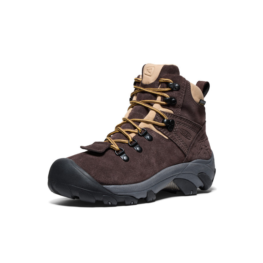 Keen Pyrenees Waterproof x Mountain Research Wandellaarzen Dames Blauw Bruin | AVC7823OC