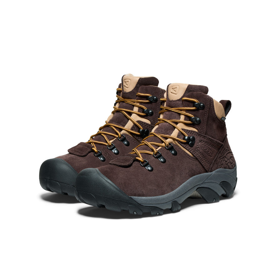 Keen Pyrenees Waterproof x Mountain Research Wandellaarzen Heren Blauw Bruin | WSI9554JV