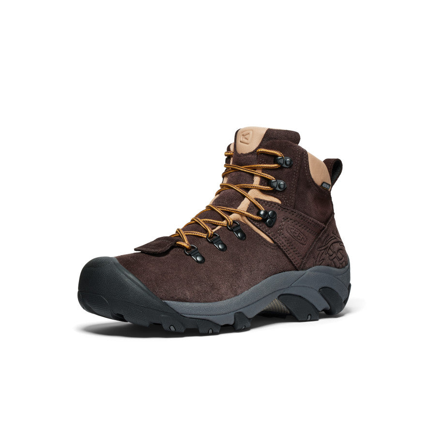 Keen Pyrenees Waterproof x Mountain Research Wandellaarzen Heren Blauw Bruin | WSI9554JV