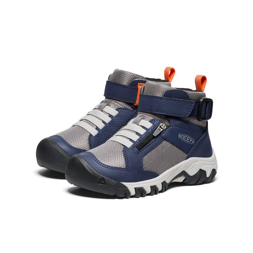 Keen Targhee Boundless Wandellaarzen Kinderen Grijs Blauw | TLB5061NY