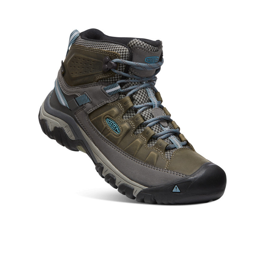 Keen Targhee III Waterproof Mid Werklaarzen Dames Groen Blauw | OXY8719MS