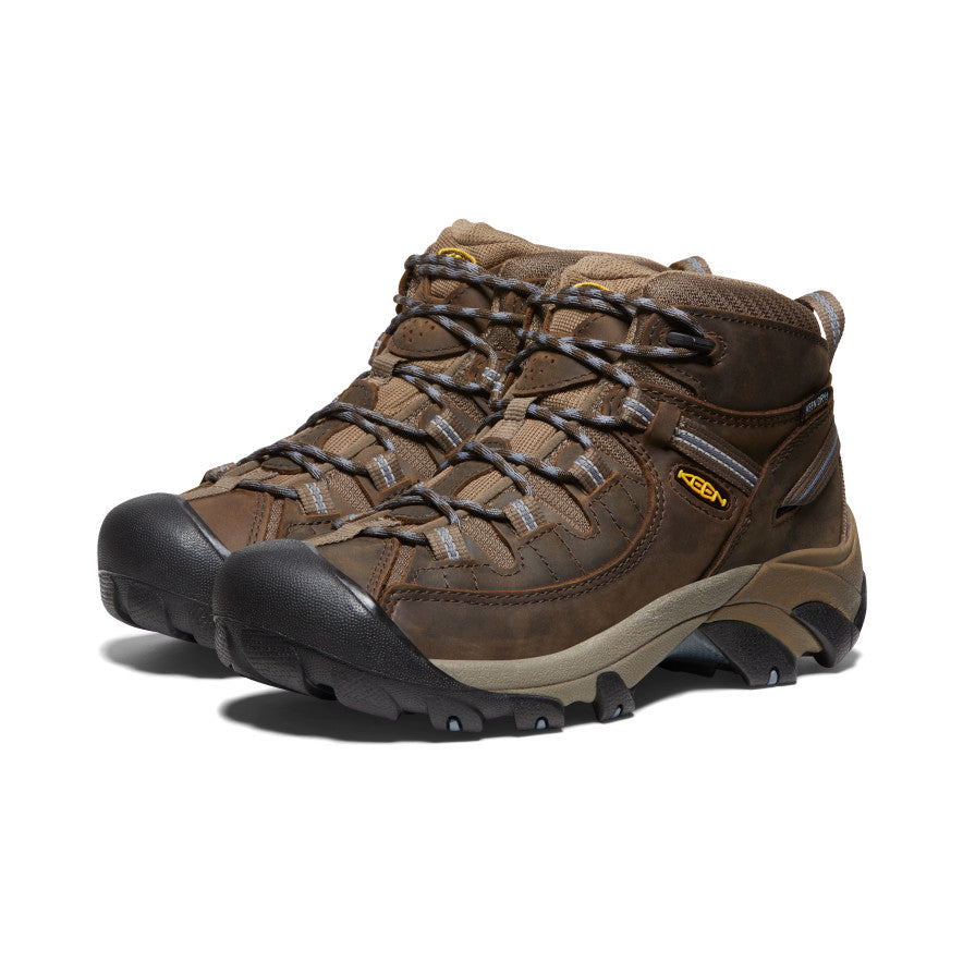 Keen Targhee II Waterproof Mid Werklaarzen Dames Bruin Zwart Grijs | KKG6141QH