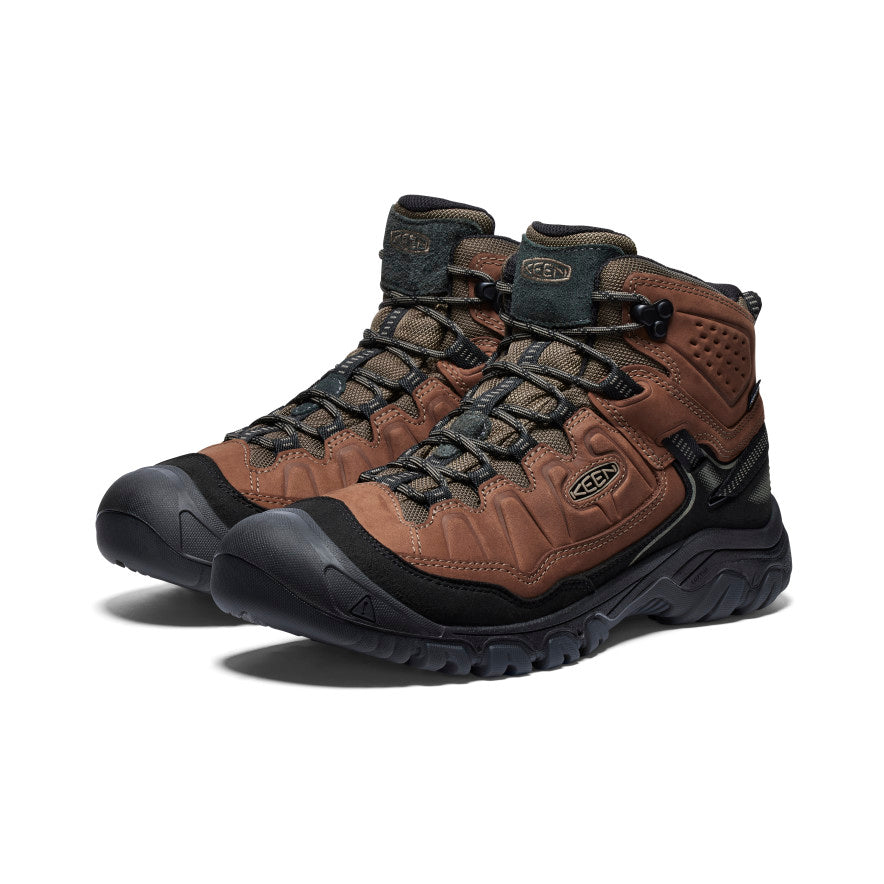 Keen Targhee IV Waterproof Wandellaarzen Heren Bruin Zwart | HDB273EA