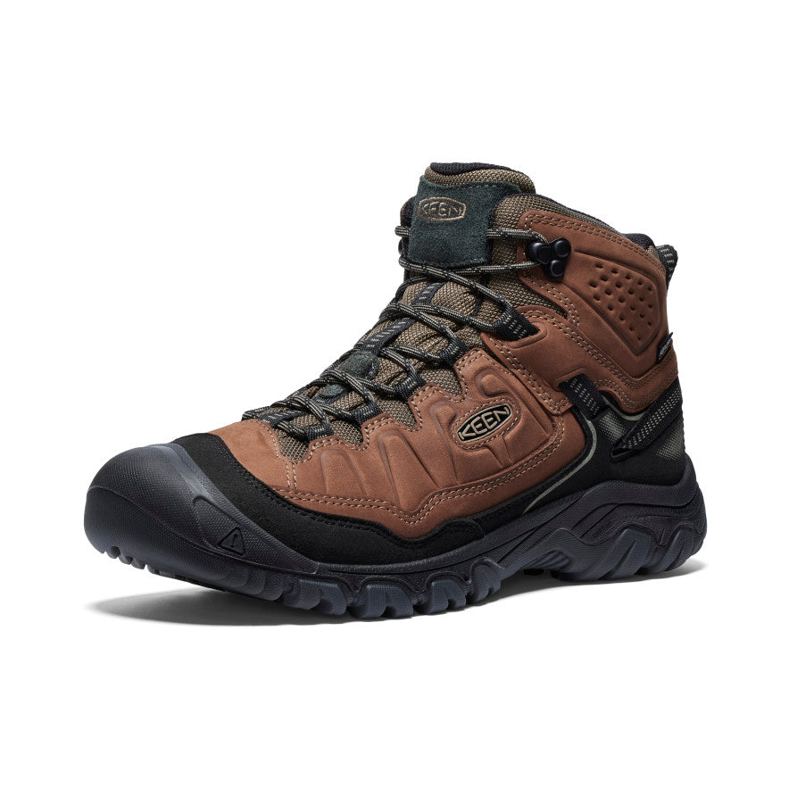 Keen Targhee IV Waterproof Wandellaarzen Heren Bruin Zwart | HDB273EA