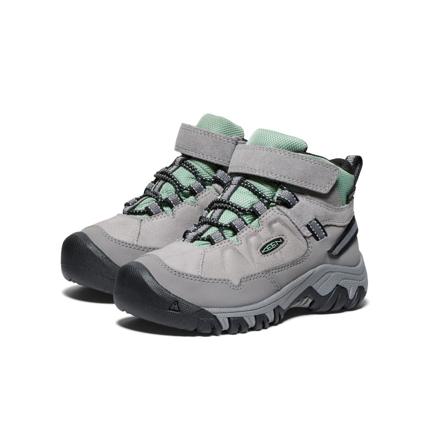 Keen Targhee IV Waterproof Wandellaarzen Kinderen Grijs Groen | QLL4250LZ