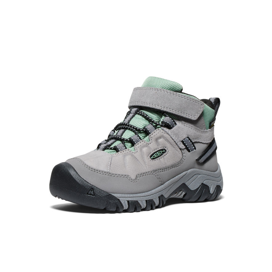 Keen Targhee IV Waterproof Wandellaarzen Kinderen Grijs Groen | QLL4250LZ