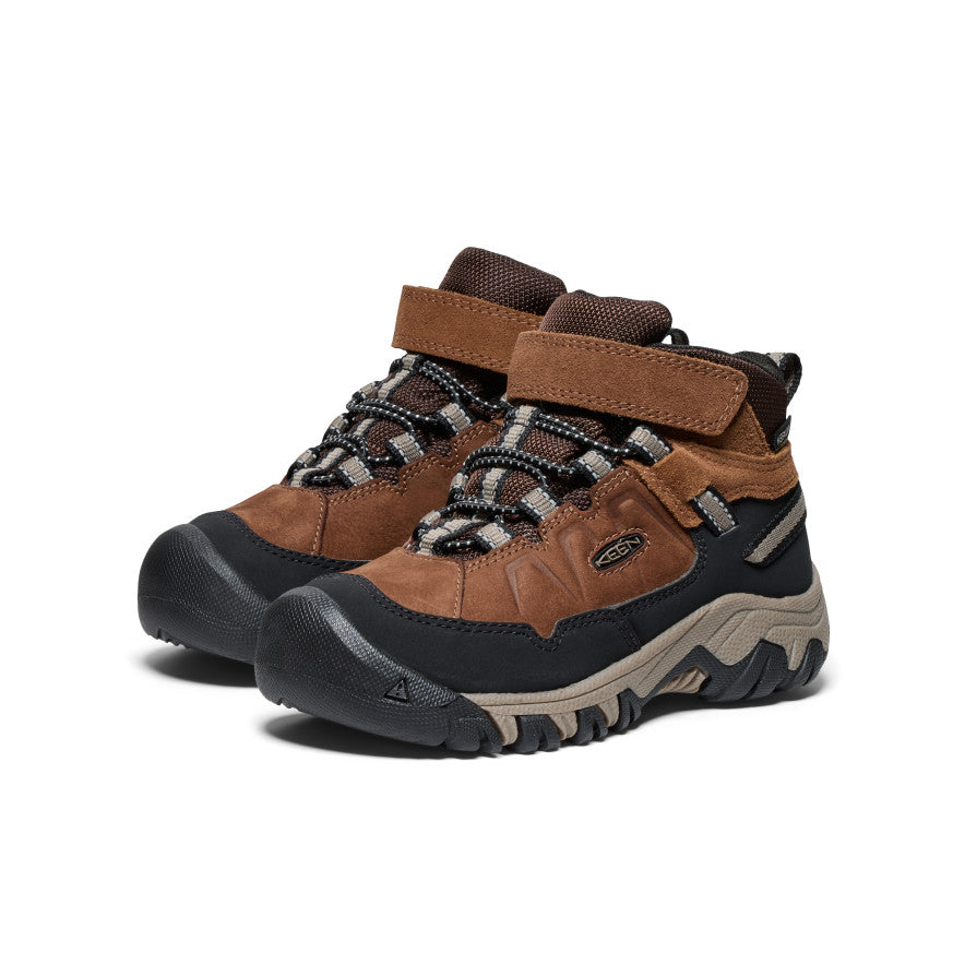 Keen Targhee IV Waterproof Wandellaarzen Kinderen Bruin Zwart | NWR2254JW