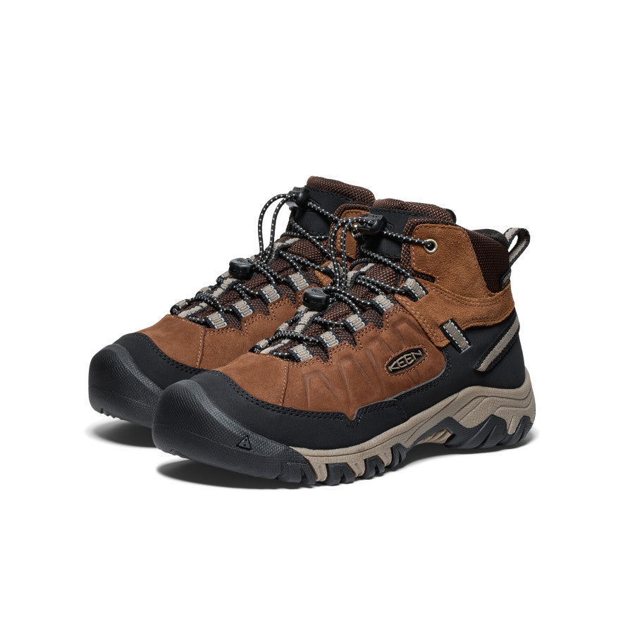 Keen Targhee IV Waterproof Wandellaarzen Big Kinderen Bruin Zwart | PXS110MB