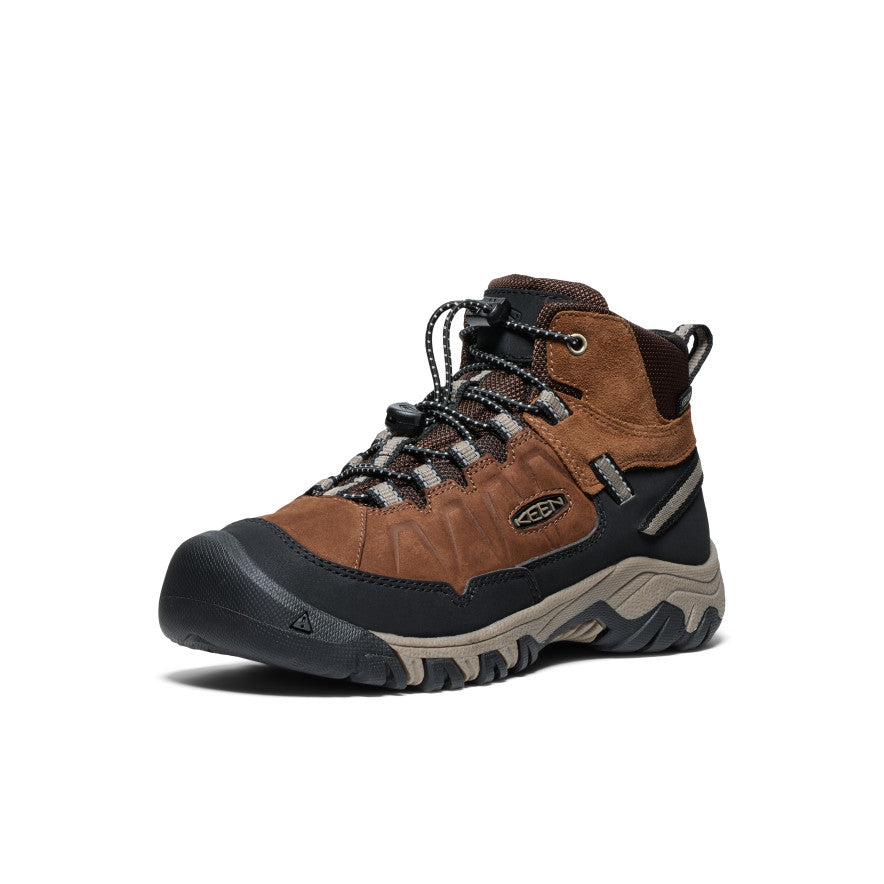 Keen Targhee IV Waterproof Wandellaarzen Big Kinderen Bruin Zwart | PXS110MB