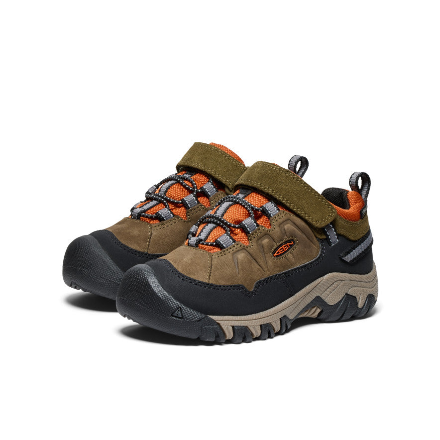 Keen Targhee IV Waterproof Wandelschoenen Kinderen Donkerolijfgroen Goud | GJU3168ZU