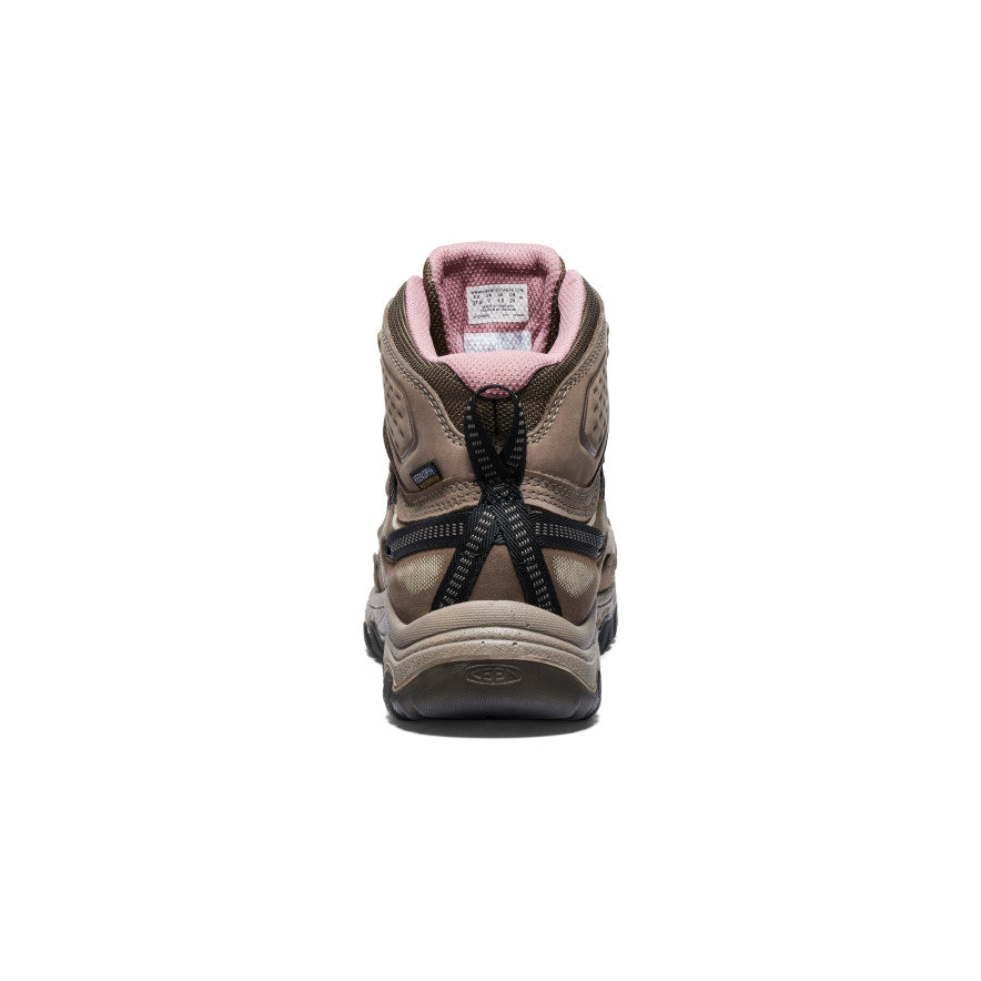 Keen Targhee IV Wide Waterproof Wandellaarzen Dames Bruin Roze | IBF883WN