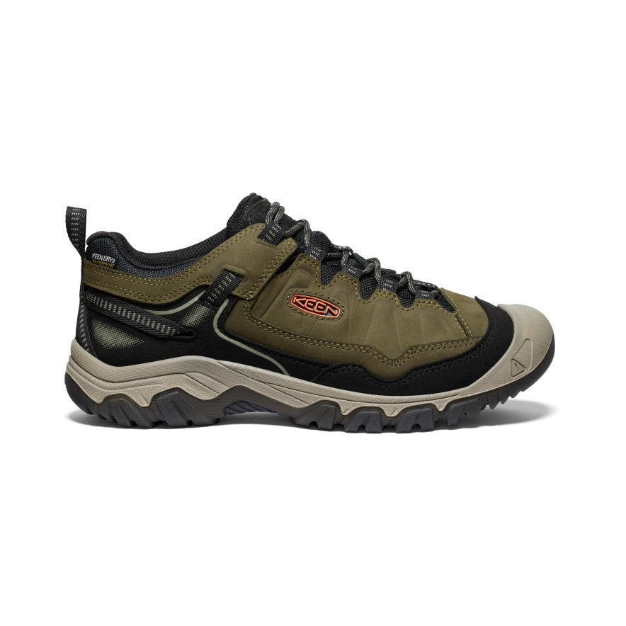 Keen Targhee IV Wide Waterproof Wandelschoenen Heren Donkerolijfgroen Goud | WJP4594GU