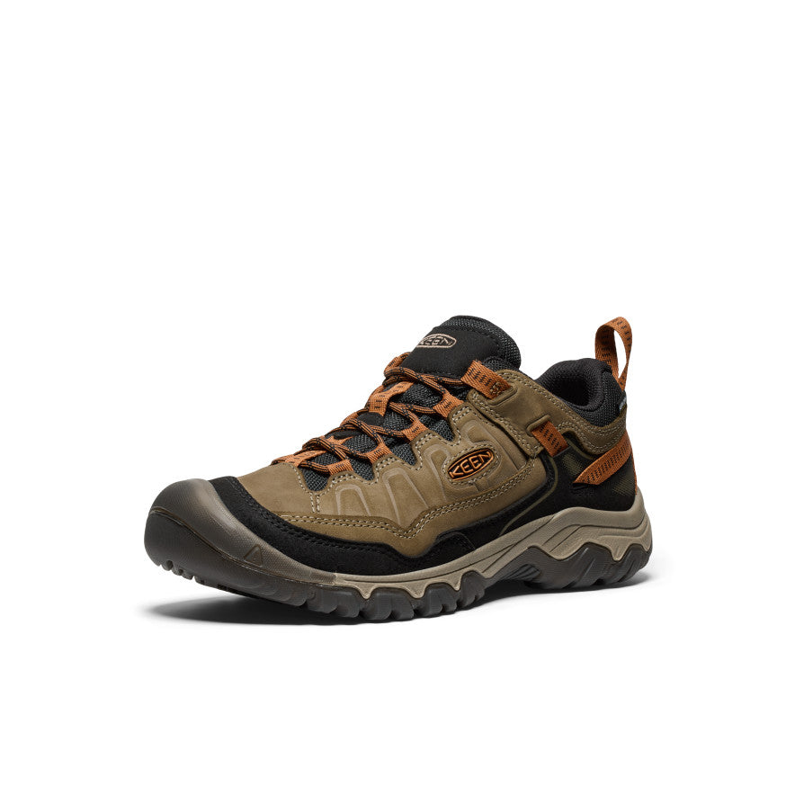 Keen Targhee IV Wide Waterproof Wandelschoenen Heren Olijfgroen Zwart | YXU7884QZ