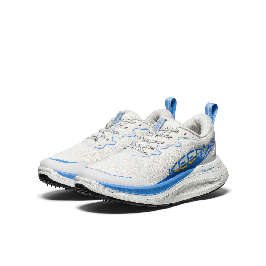 Keen WK400 II Wandelschoenen Dames Wit Blauw | TMY644ML