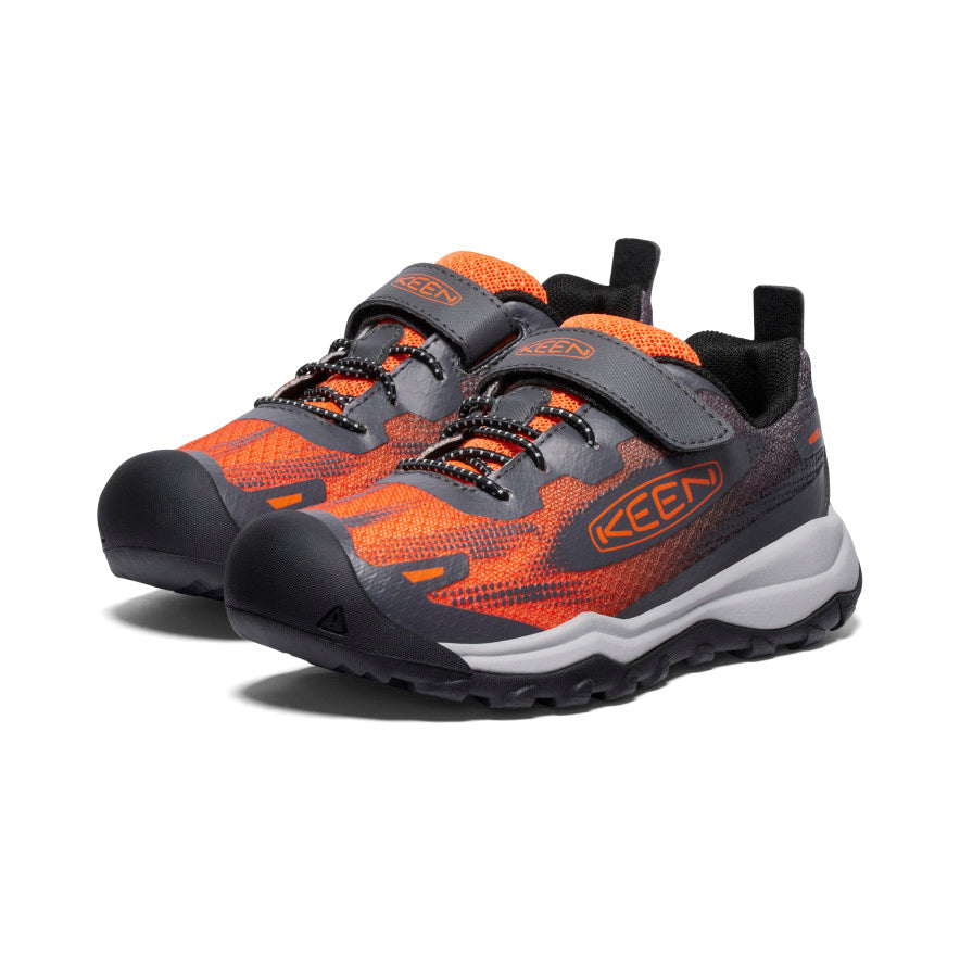 Keen Wanduro Speed Wandelschoenen Kinderen Grijs Dieprood | JYB6795CI