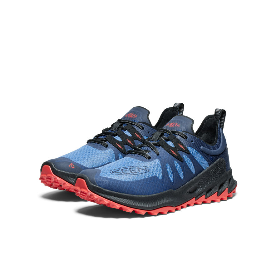 Keen Zionic Speed Wandelschoenen Heren Blauw Rood | ZLP411TL