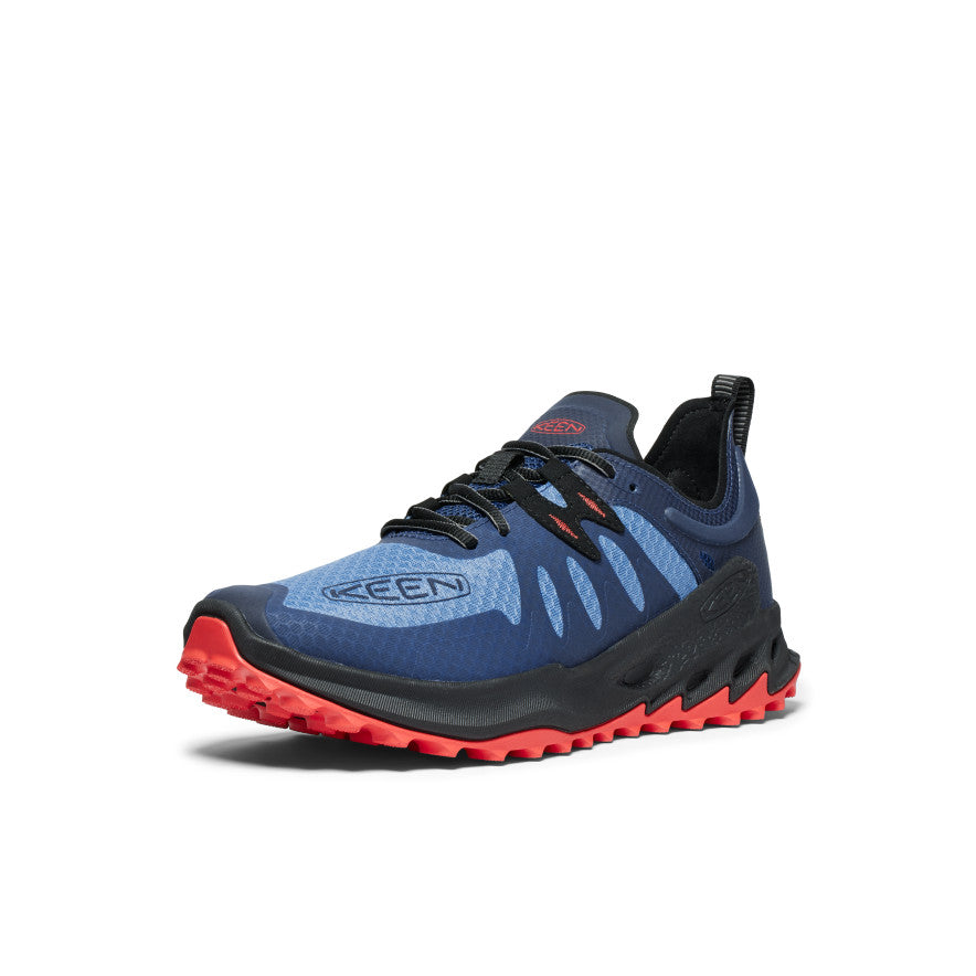 Keen Zionic Speed Wandelschoenen Heren Blauw Rood | ZLP411TL