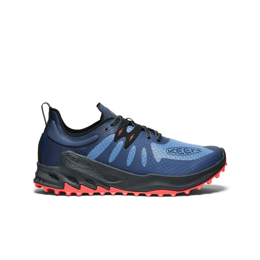 Keen Zionic Speed Wandelschoenen Heren Blauw Rood | ZLP411TL